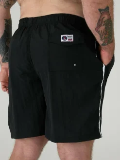 D555 Black YARROW Full Length Swim Shorts^ Swimwear