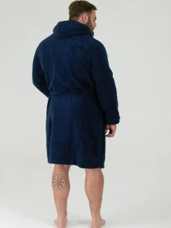 D555 Newquay 1 Supersoft Dressing Gown With Hood^ Bathrobe