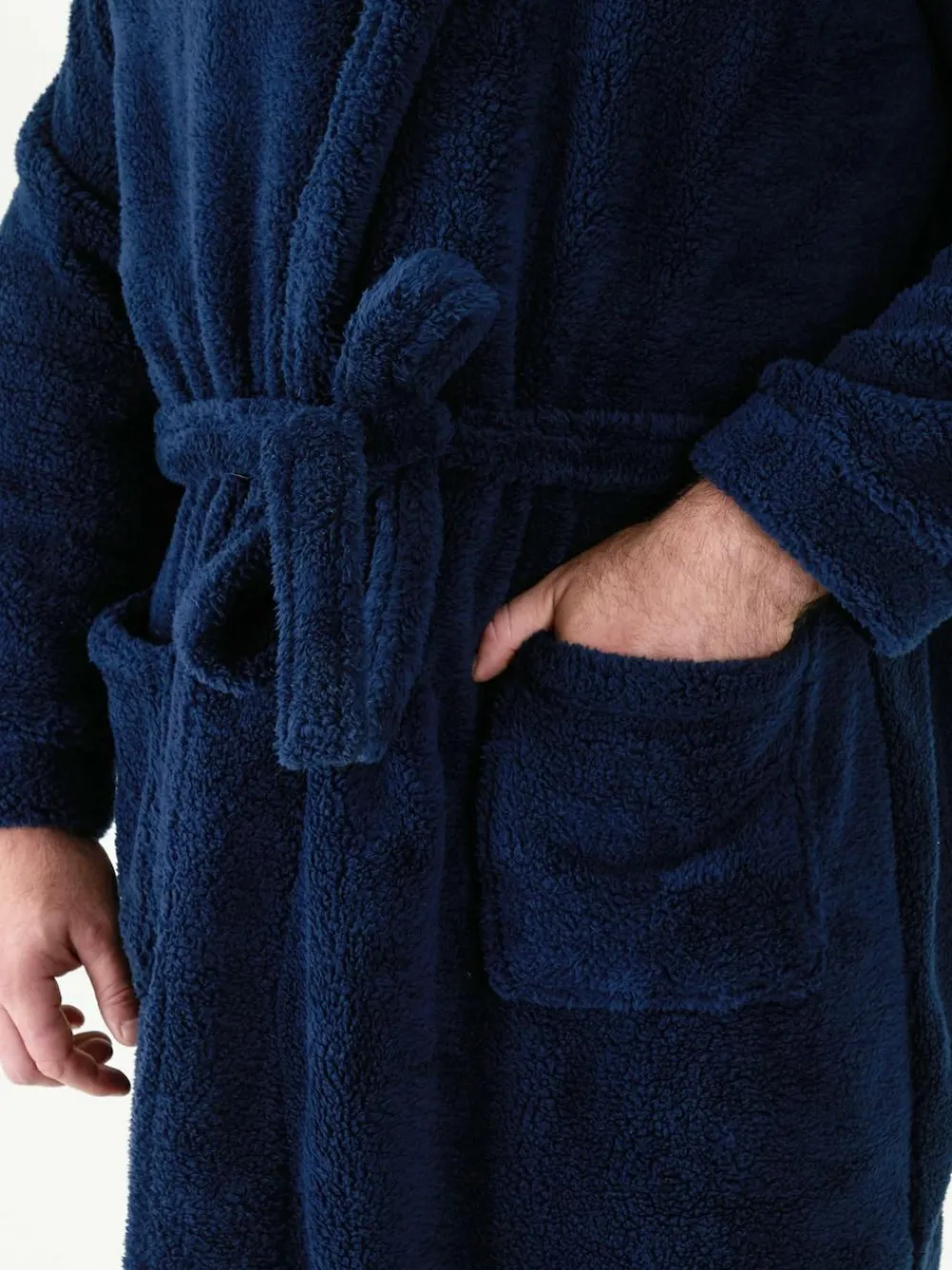 D555 Newquay 1 Supersoft Dressing Gown With Hood^ Bathrobe