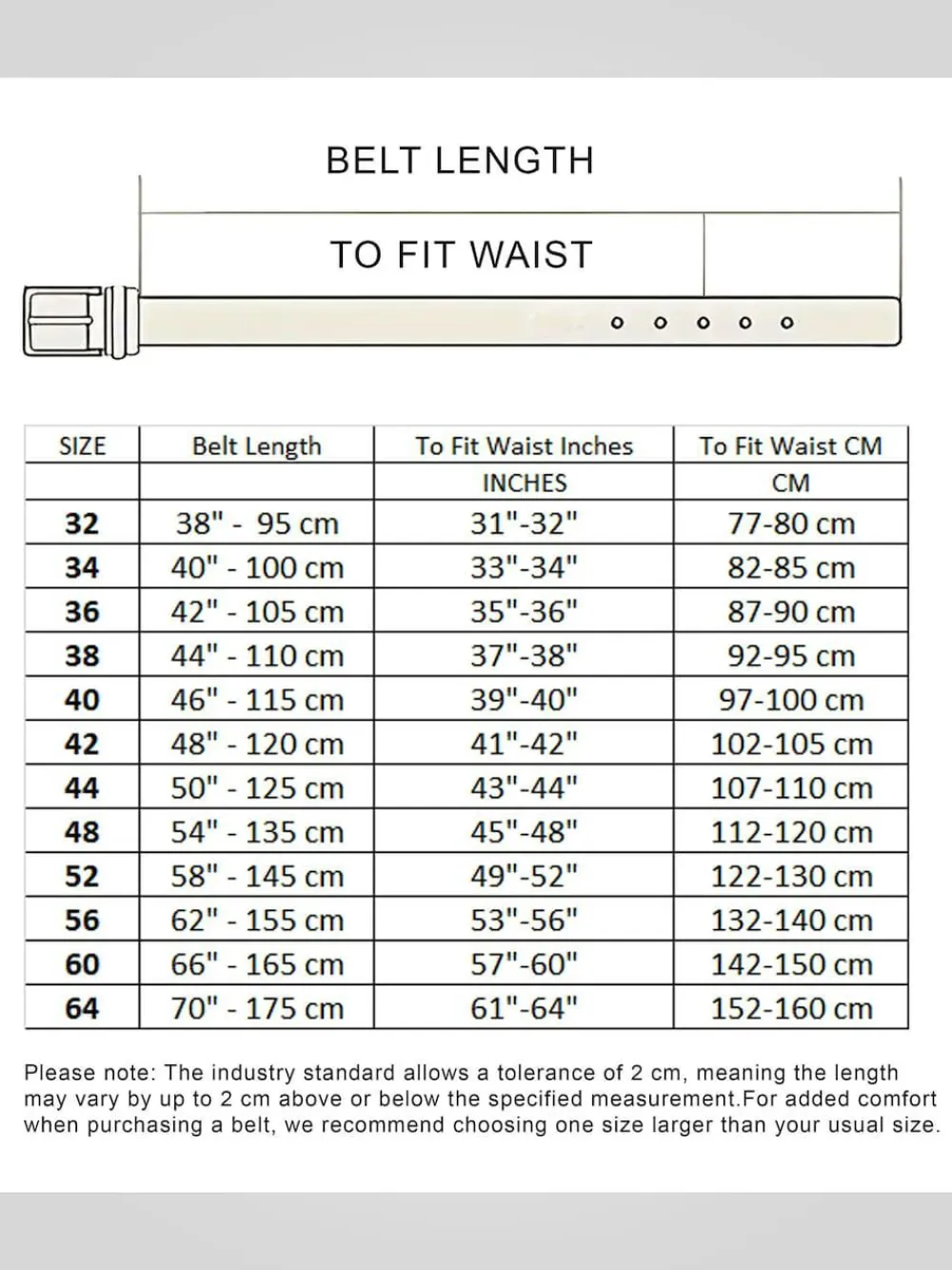 D555 Brown ANTHONY Square Buckle Edge Stitched Faux 2.7 Cm Width Leather Belt