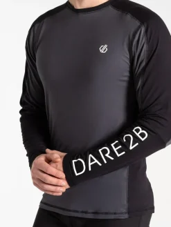 Dare 2b Mens Exchange IV Thermal Baselayer Black Set^ Thermals
