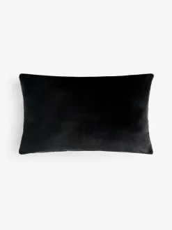 Hot Next Dark Black/White 40 x 59cm Orson Cut Velvet Cushion