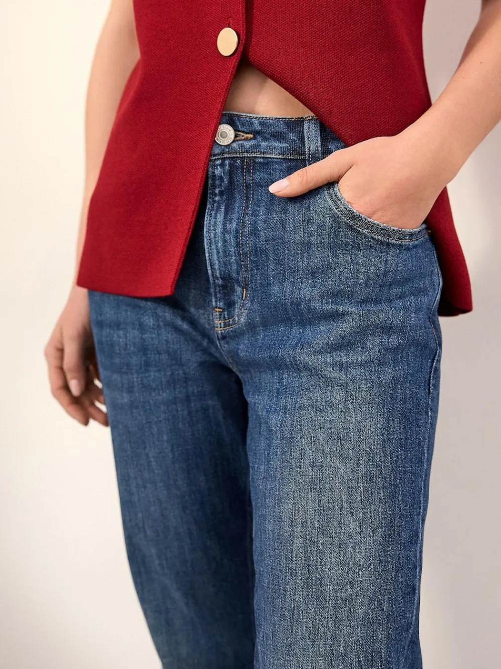 Discount Next Authentic Bootcut Jeans Dark Blue