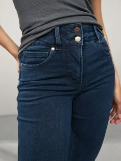 Outlet Next Lift, Slim And Shape Bootcut Jeans Dark Blue Denim