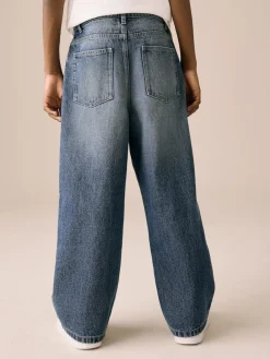 Hot Next Dark Blue Denim Super-wide Fit Authentic Jeans (3-16yrs)