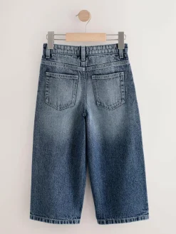 Hot Next Dark Blue Denim Super-wide Fit Authentic Jeans (3-16yrs)