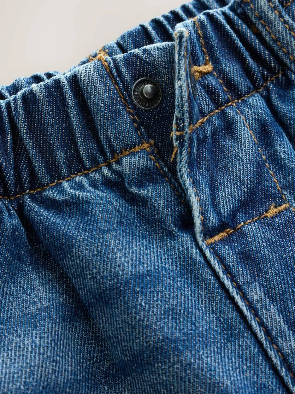 Next Dark Blue Denim Wide Leg Jeans (3mths-7yrs)^BOY Jeans & Joggers|Jeans