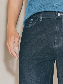 Best Next EDIT Baggy Fit Jeans Dark Blue