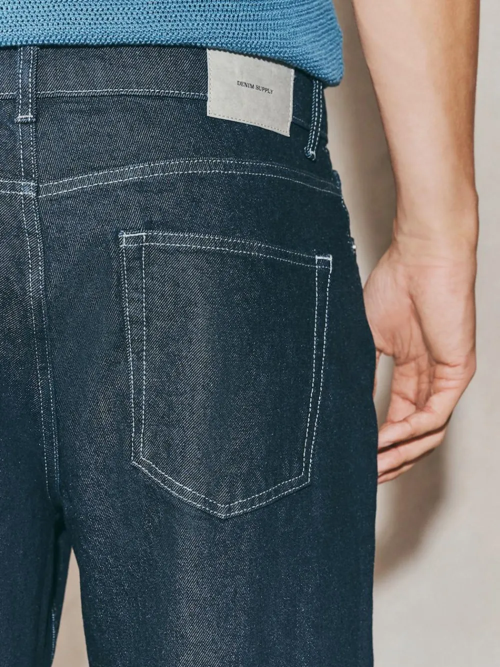 Best Next EDIT Baggy Fit Jeans Dark Blue