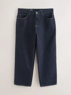 Best Next EDIT Baggy Fit Jeans Dark Blue