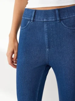 Clearance Next Dark Blue Full Length Jersey Denim Leggings