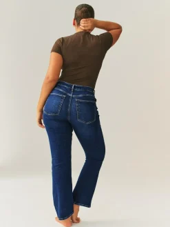Next Dark Blue Hourglass Stretch Bootcut Denim Jeans^Women Jeans|Jeans