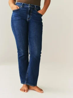Next Dark Blue Hourglass Stretch Bootcut Denim Jeans^Women Jeans|Jeans
