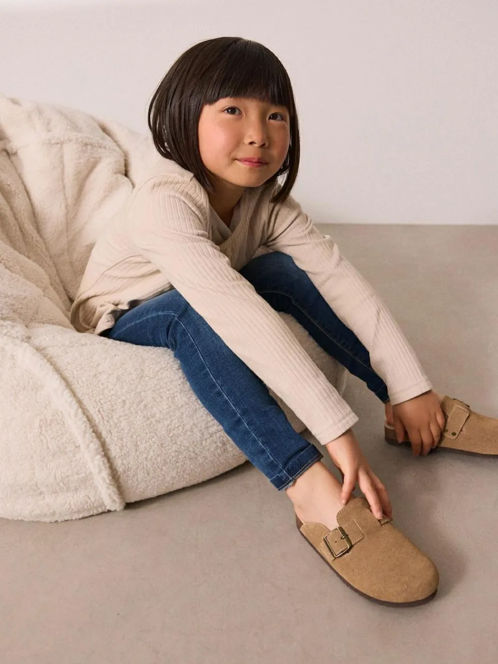 Outlet Next Long Length Stretch Jeggings (3-16yrs) Dark Blue