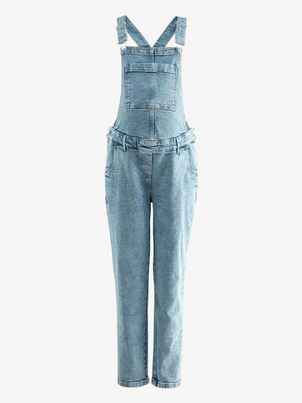 Next Dark Blue Maternity Denim Dungaree^Women Jumpsuits & Playsuits