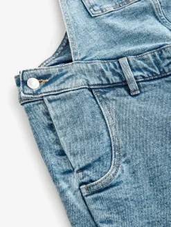 Next Dark Blue Maternity Denim Dungaree^Women Jumpsuits & Playsuits