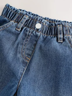 Best Next Dark Blue Mouse Embroidered Jeans (3mths-7yrs)