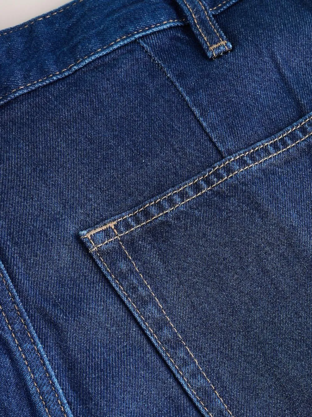 Clearance Next N.Premium High Rise Culotte Jeans Dark Blue