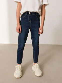 Online Next Regular Length Stretch Jeggings (3-16yrs) Dark Blue