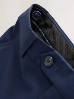 Next Dark Blue Skinny Fit Suit Trousers (12mths-16yrs)^BOY Joggers|Suits & Vest