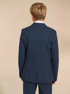 Next Dark Blue Tailored Fit Suit Jacket (12mths-16yrs)^BOY Suits & Vest|Occasionwear