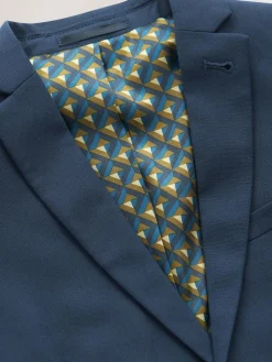 Next Dark Blue Tailored Fit Suit Jacket (12mths-16yrs)^BOY Suits & Vest|Occasionwear