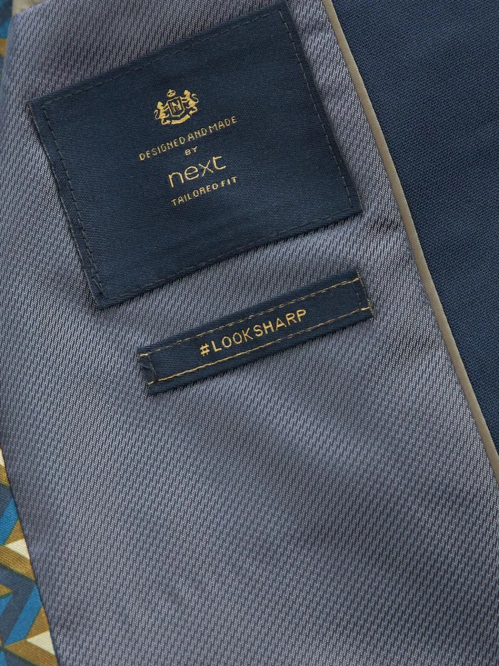 Next Dark Blue Tailored Fit Suit Jacket (12mths-16yrs)^BOY Suits & Vest|Occasionwear