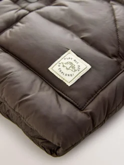 Next Dark Brown Padded Gilet (3mths-10yrs)^BOY Baby Winter Clothing|Coats, Jackets & Pramsuits