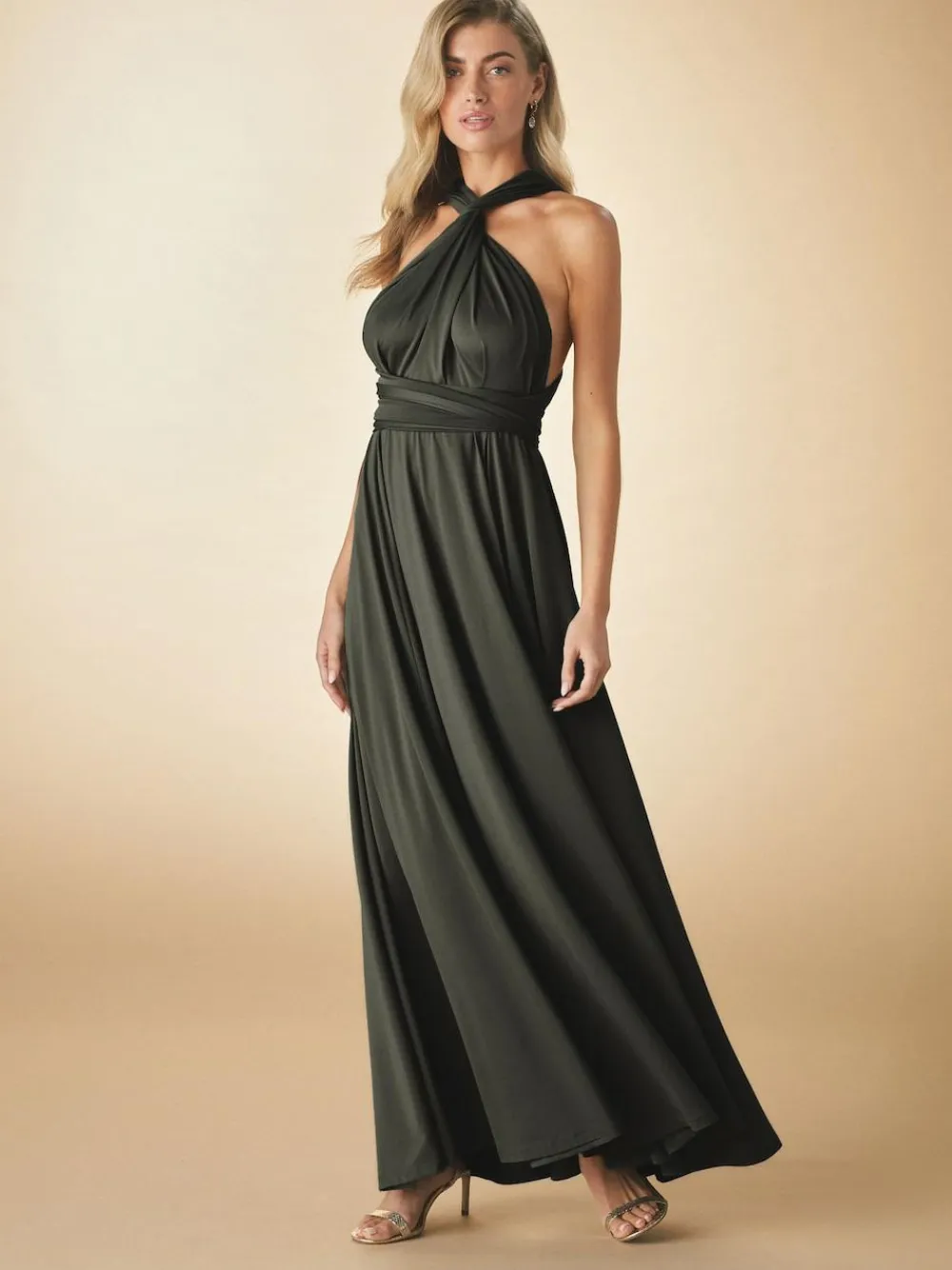 Next Jersey Multiway Wedding Guest Bridesmaid Maxi Dress^Women Occasion Dresses|Maxi Dresses