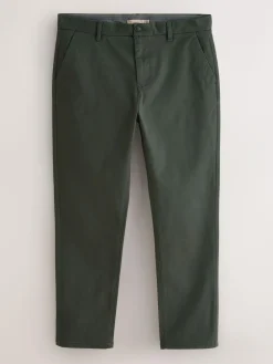 Next Dark Green Slim Fit Stretch Chinos Trousers^ Pants & Chinos