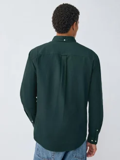 Next Dark Green Soft Touch Oxford Long Sleeve Shirt^ Shirts