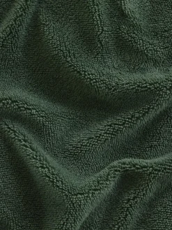 Next Dark Green Teddy Fleece Duvet Cover and Pillowcase Set^ Bedsets & Duvet Covers