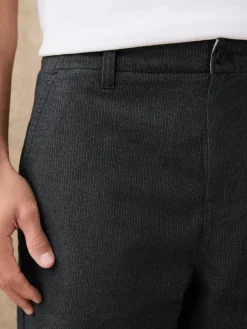 Next Regular Tapered Fit Heritage Cotton Rich Trousers^ Pants & Chinos