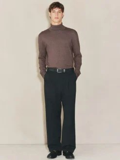 Next EDIT Knitted Long Sleeve Roll Neck Polo Shirt^ Knitwear|Knitwear