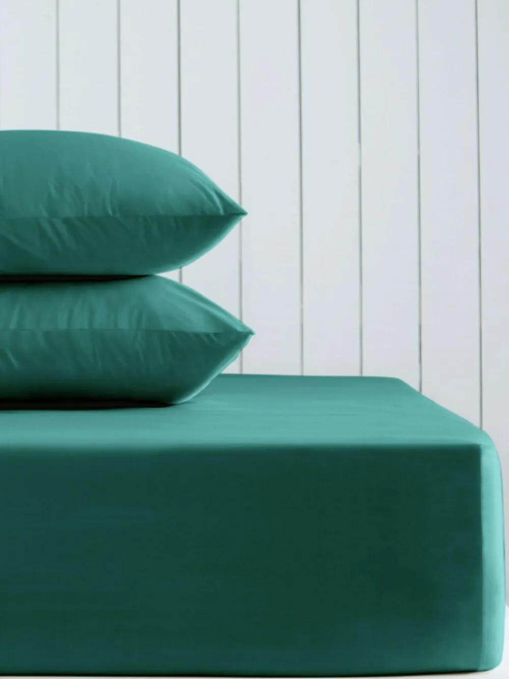 Next Dark Teal Cotton Rich Deep Fitted Bed Sheet^ Bedsheets & Pillow Cases