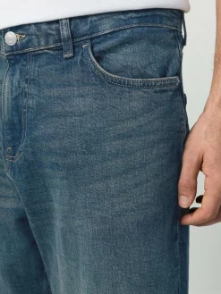 Next Dark Tint Baggy Fit Vintage Wash Denim Jeans^ Jeans|Jeans