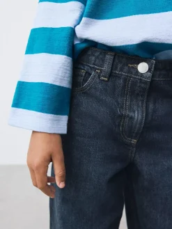 Next Dark Wash Barrel Jeans (3-16yrs)^ Jeans