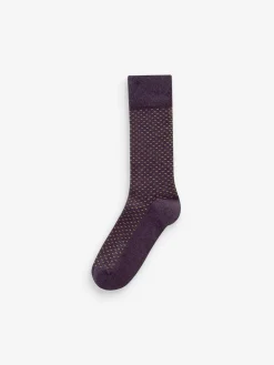 Hot Next Pattern Smart Socks 5 Pack Dash Spot