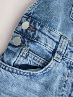 Clearance Next Denim Barrel 100% Cotton Dungarees (3-16yrs)