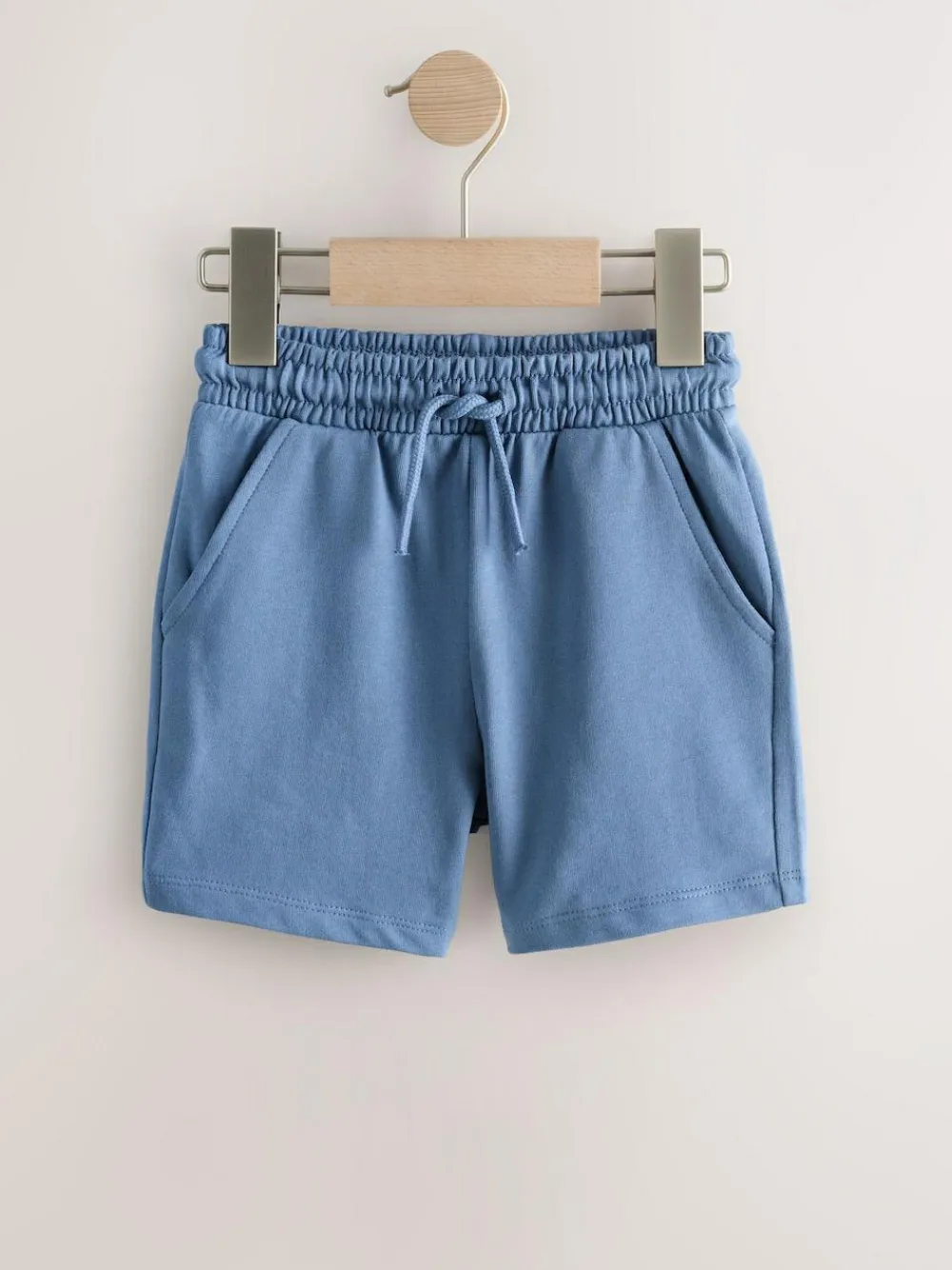 Next Denim Blue Jersey Shorts (3mths-7yrs)^BOY Shorts|Shorts