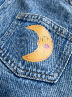 Next Denim Cosmic Dungarees Set (3mths-7yrs)