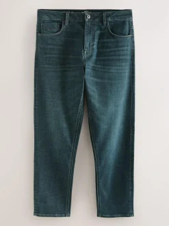 Next Denim Dark Blue Regular Tapered Fit Motionflex Jeans^ Jeans|Jeans