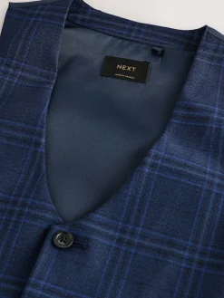 Sale Next Denim Dark Blue Stand Alone Waistcoat (12mths-16yrs)