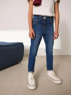 Hot Next Regular Fit Skinny Jeans (3-16yrs) Denim Dark Wash