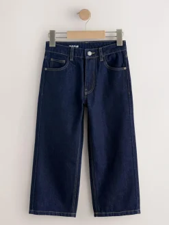 Next Denim Rinse Wide Fit Authentic Jeans (3-16yrs)^BOY Jeans|Jeans