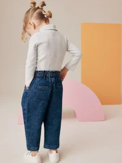 Discount Next Tie Waist Jeans (3mths-7yrs) Denim