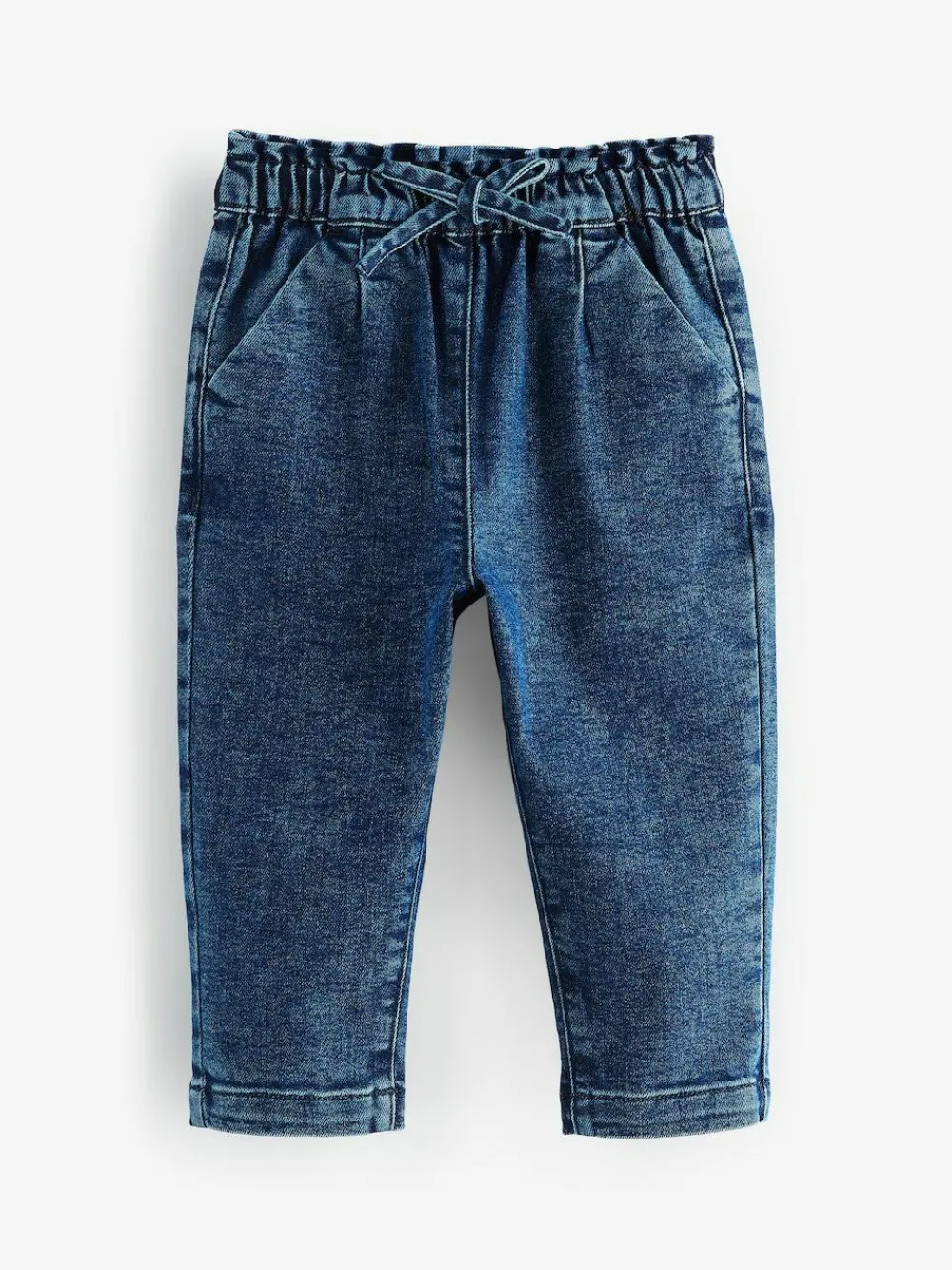 Discount Next Tie Waist Jeans (3mths-7yrs) Denim