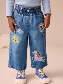Next Denim Unicorn Embellished Jeans (3mths-7yrs)^ Baby Girls|Jeans & Joggers