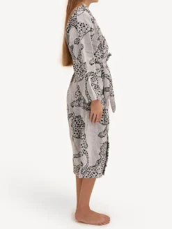 Desmond & Dempsey Jag Cream Towel Robe^Women Bathrobes