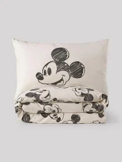 Next Disney Mickey Mouse Supersoft 100% Brushed Cotton Duvet Cover and Pillowcase Set